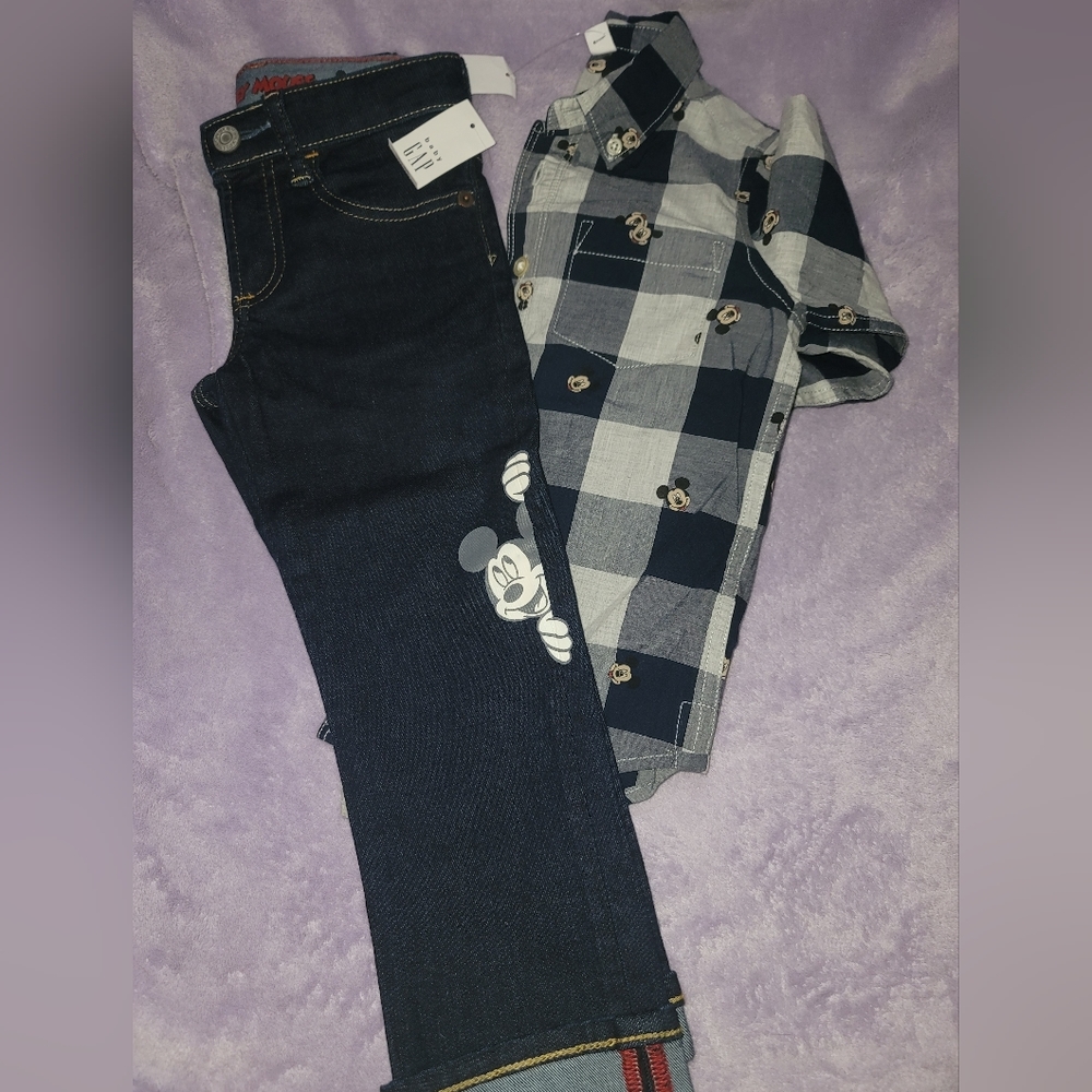 Boys Mickey Mouse outfit